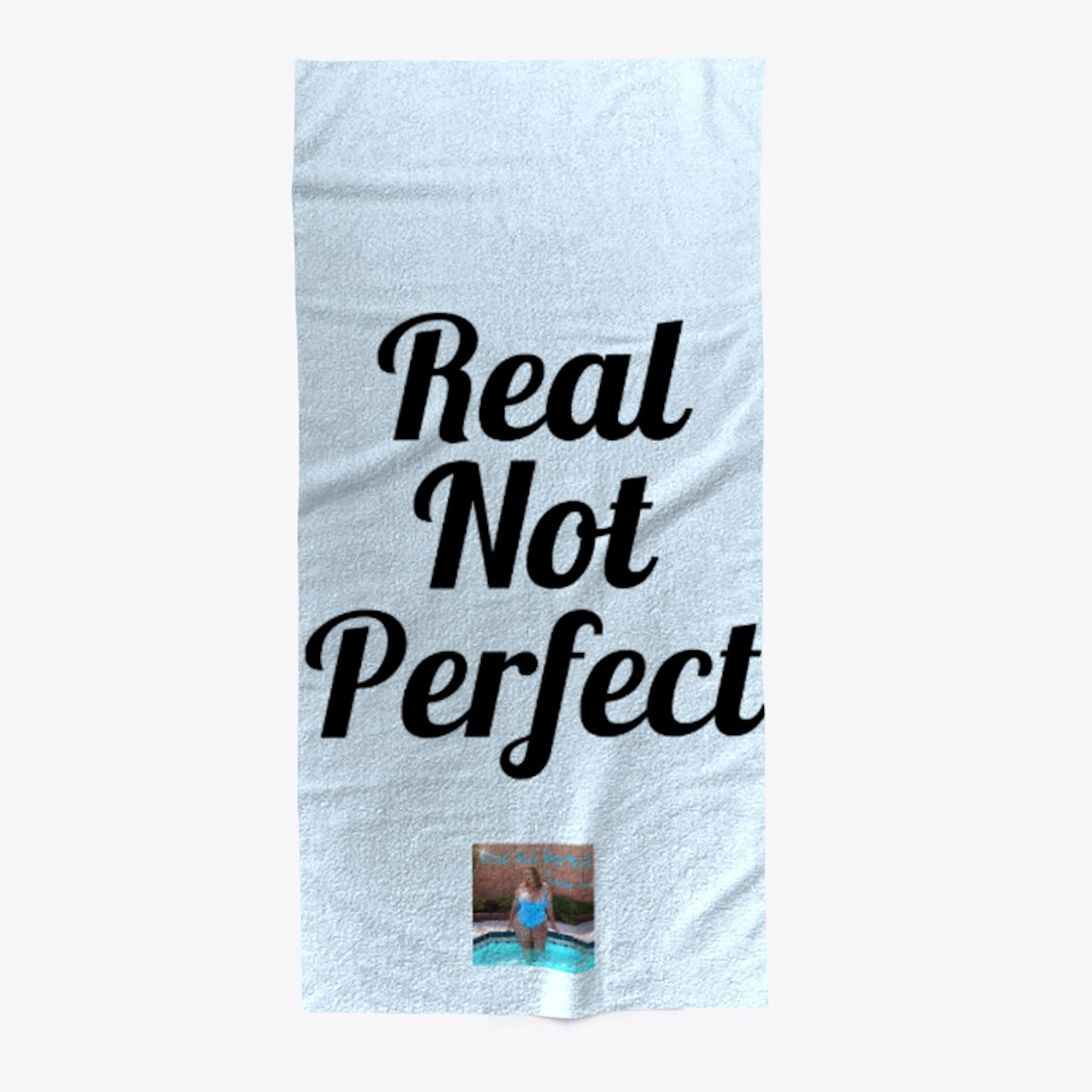 Real Not Perfect Beach Towel